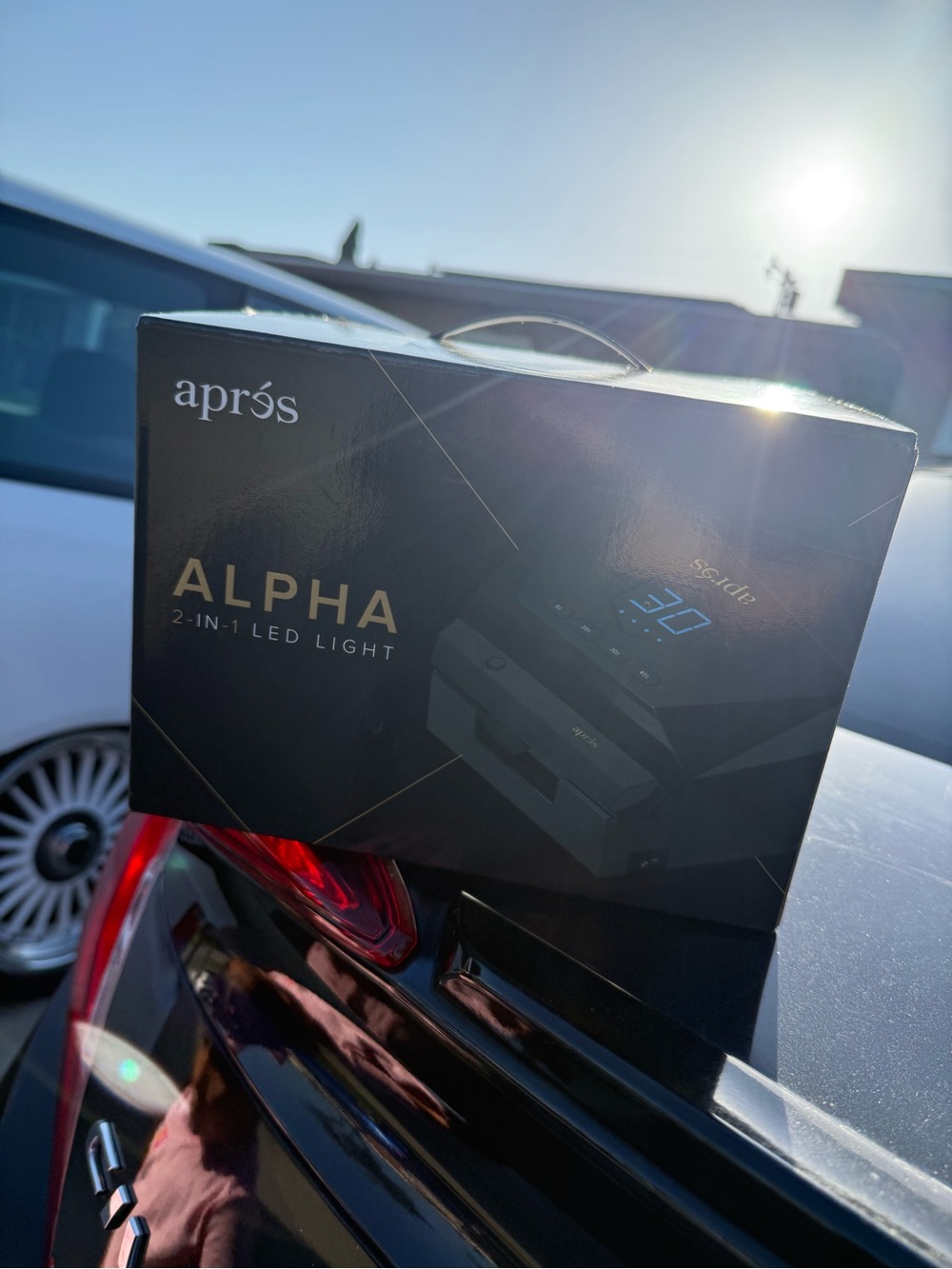 après ALPHA 2-in-1 LED Light - Black